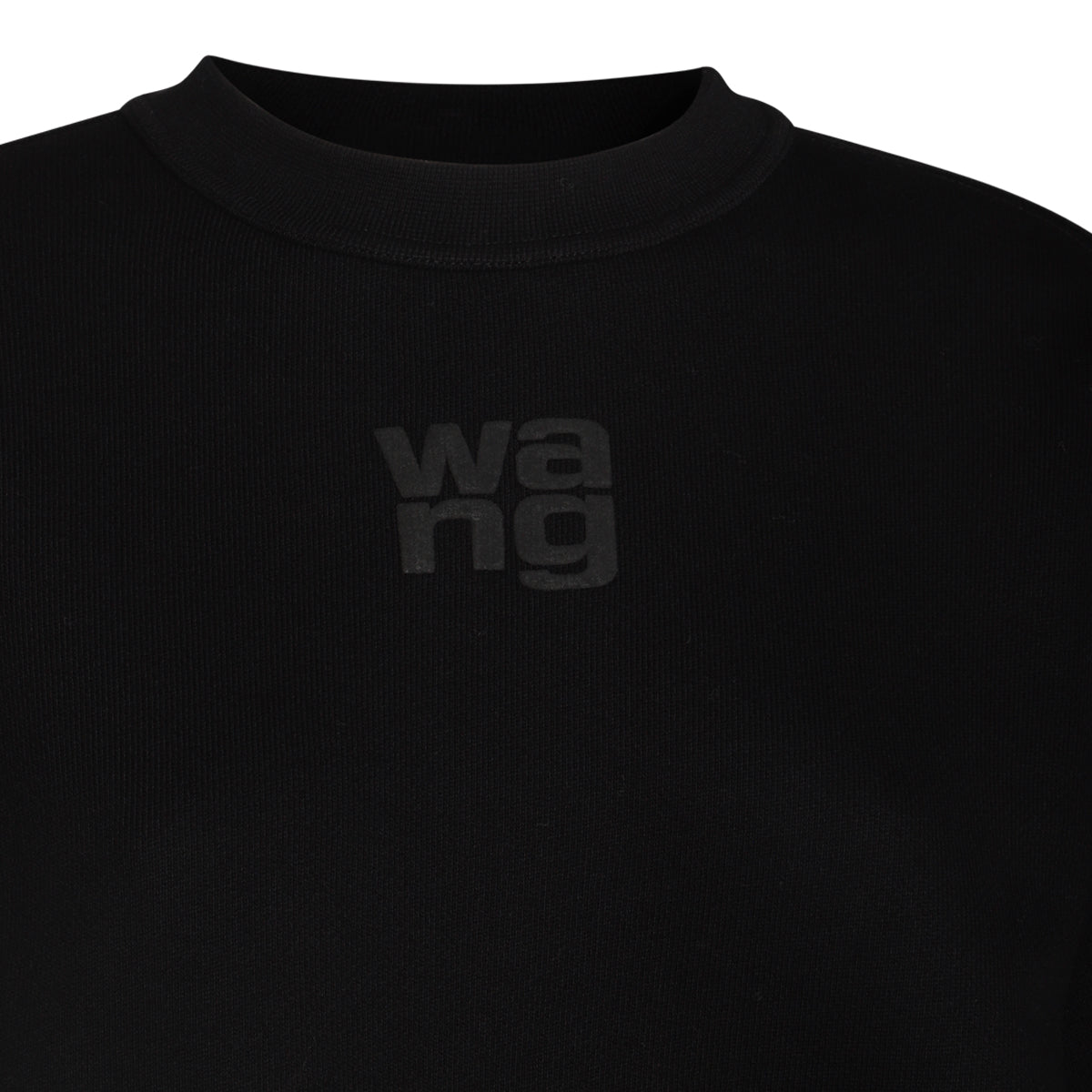 alexander wang スウェット　トレーナー ブラック　希少サイズ ALEXANDER WANG(アレキサンダーワン) ハイネックスウェット
