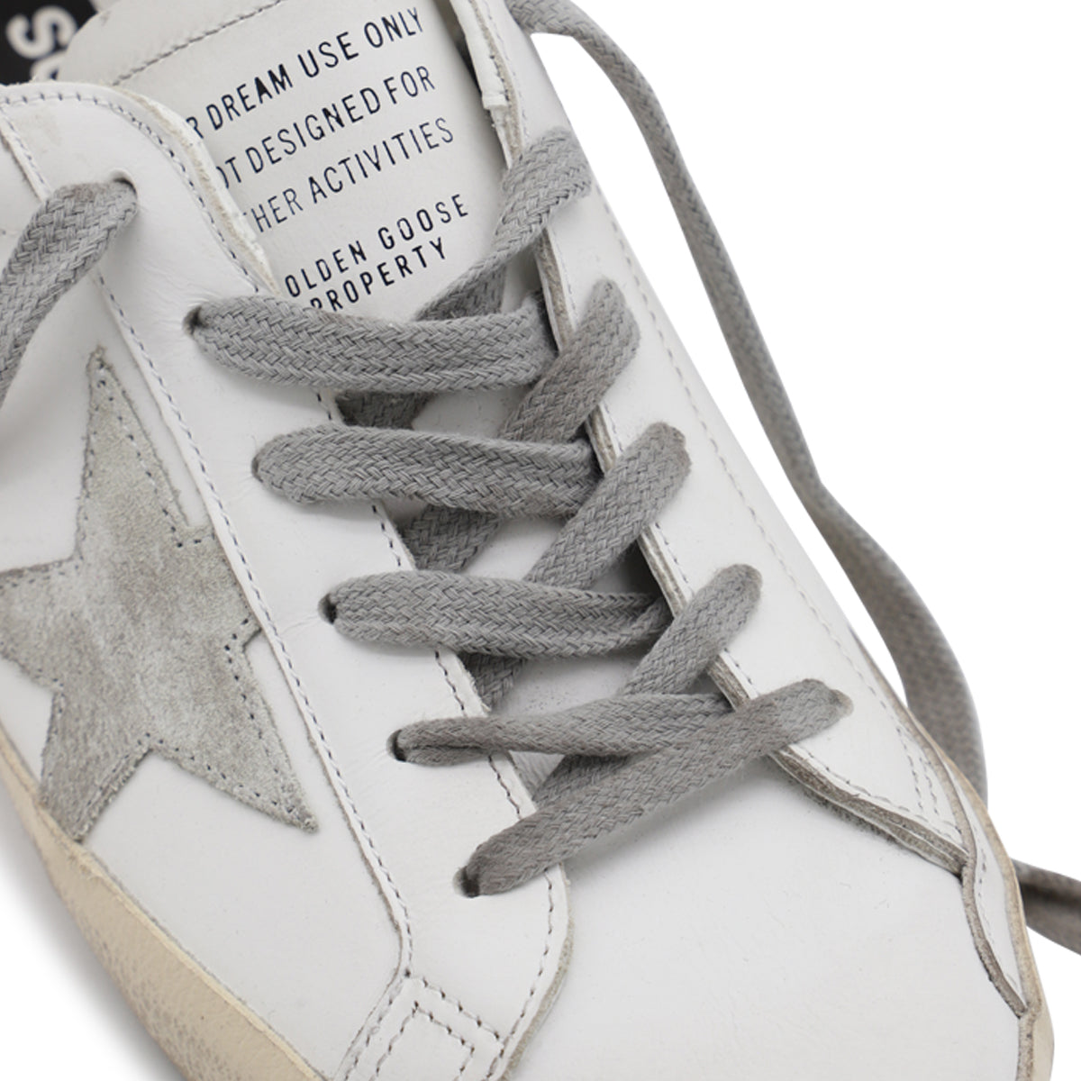 Golden Goose/ゴールデングース｜ホワイト アンド グレー レザー