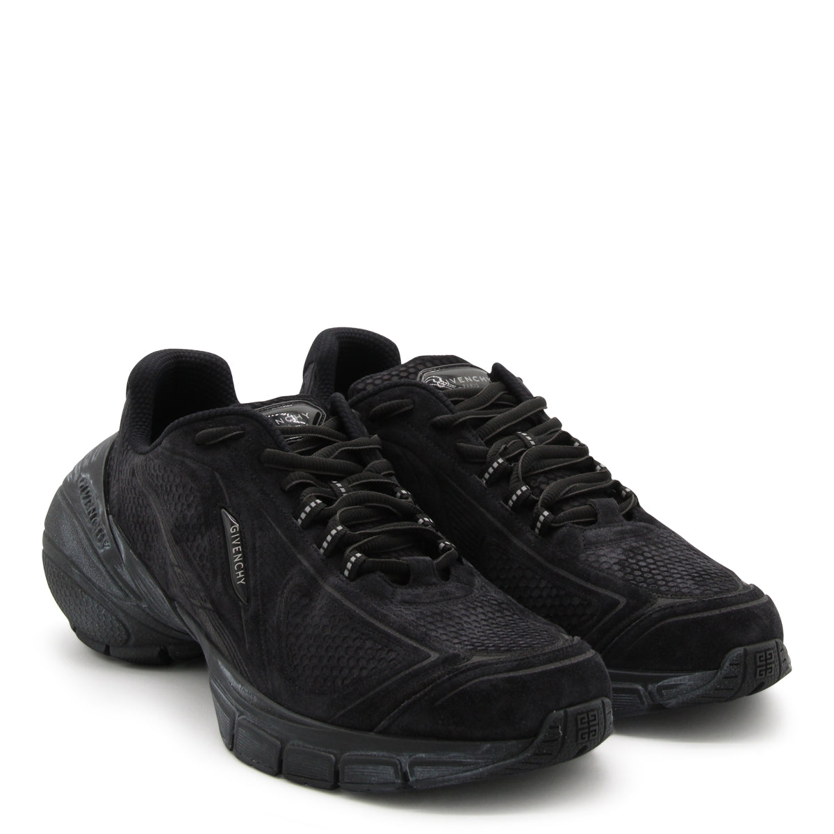 【NEW限定品】 Givenchy/ジバンシィ｜ブラック レザー スニーカー ランナー 靴