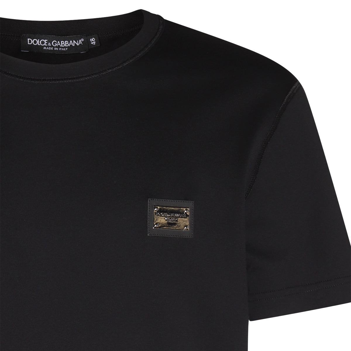 ブラック コットン Tシャツ