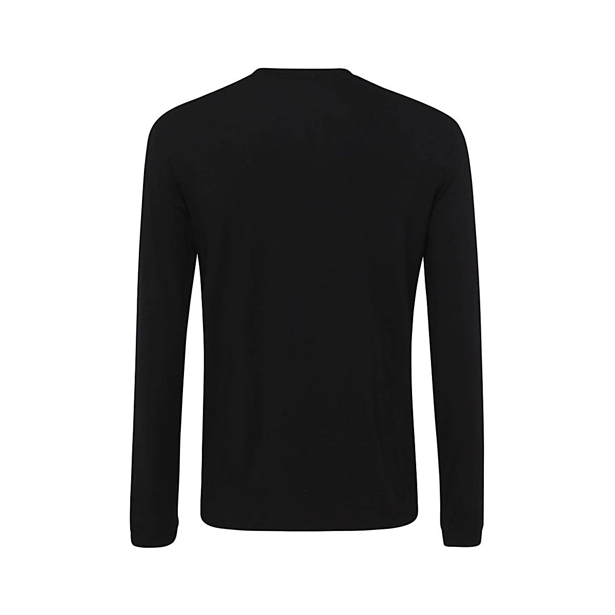 ブラック ビスコース ブレンド Tシャツ