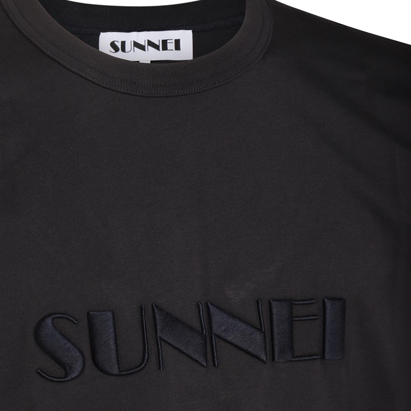 sunnei Tシャツ スンネイ　サンネイ Sunnei/スンネイ｜ダーク ブルー コットン Tシャツ