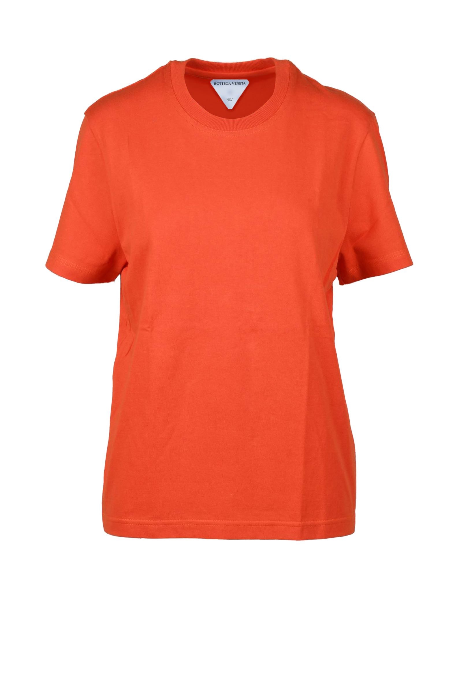 【関税込み】Bottega Veneta Tシャツ BOTTEGA VENETA | Boxy Check Roll Sleeve Cotton T-Shirt