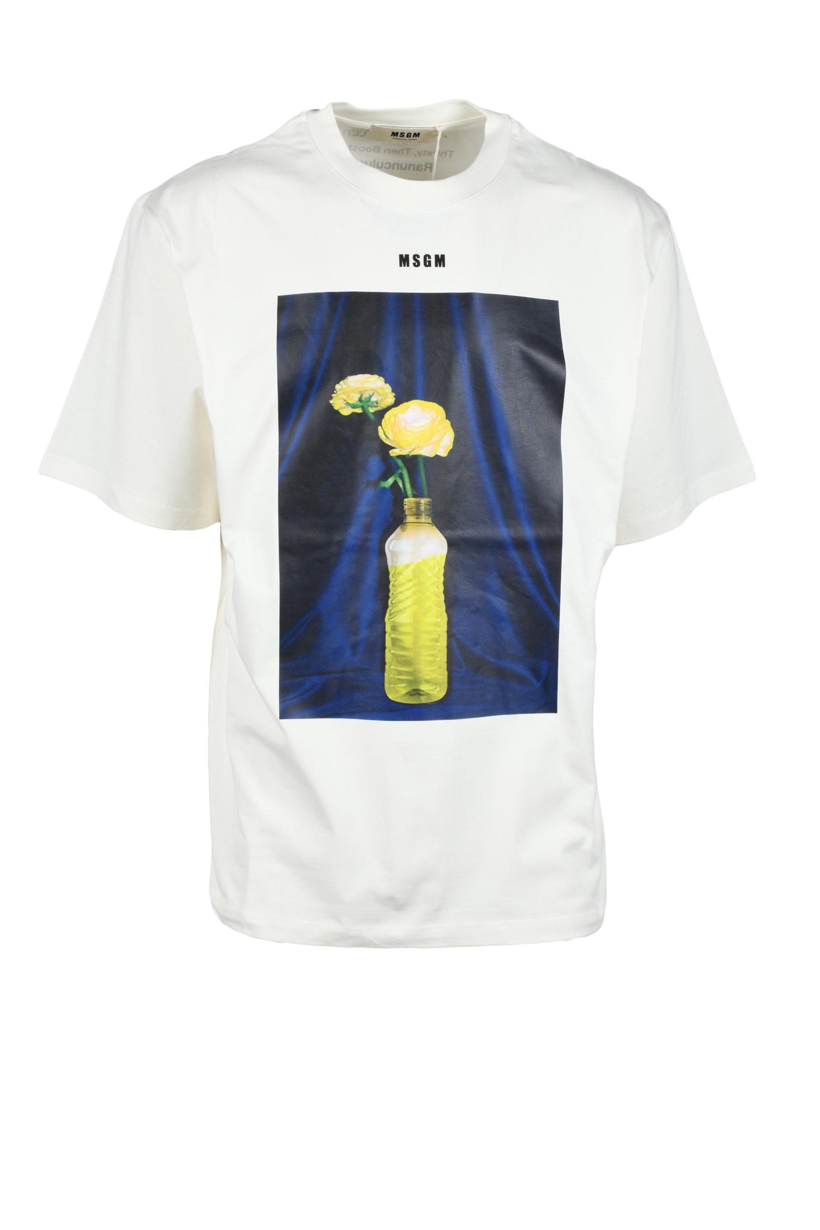 【夏に大活躍！】MSGM コットンジャージー Tシャツ MSGM/エムエスジーエム｜Tシャツ