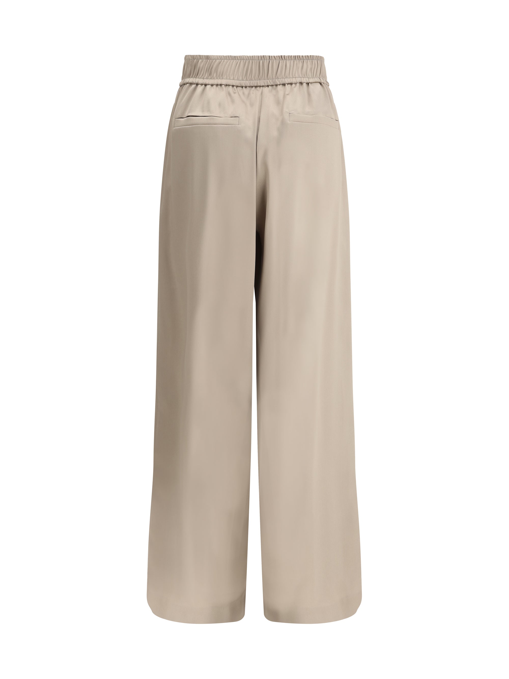 【ブルネロクチネリ】 Trousers - Cropped Trousers パンツ BRUNELLO CUCINELLI Cropped cotton and wool-blend twill