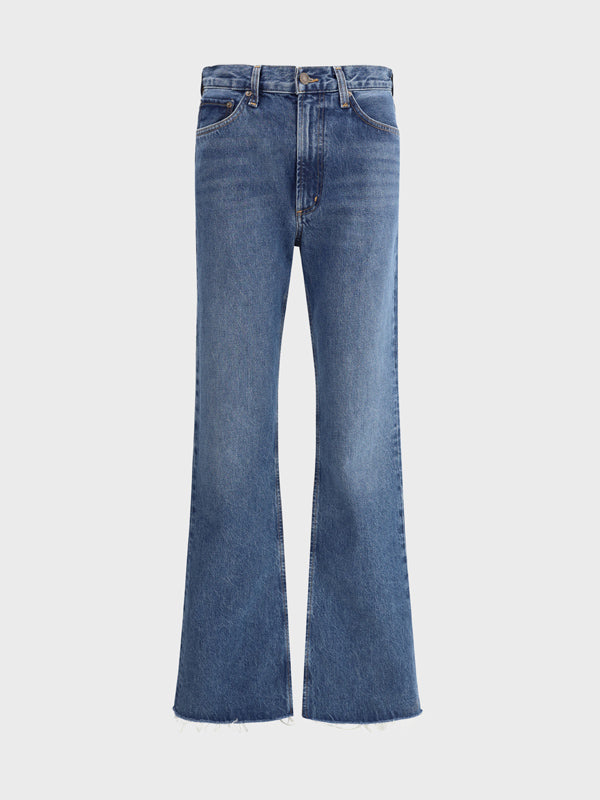 デニム・ジーパン AGOLDE FW25 Denim Leena jeans (A2181535 PCBO) Leena Jean in Placebo – AGOLDE