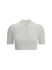 Courreges/クレージュ｜クロップド ポロ シャツ
