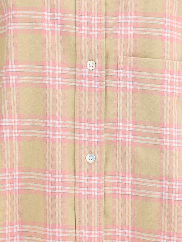 チェック シャツ