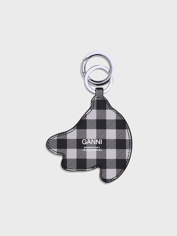 国内発送 Ganni ガニー☆バナナ ロゴ キーリング ブラック Black Banana Keyring | GANNI US