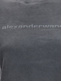 Alexander Wang - 極美品 Alexander Wang アレキサンダーワン クロップドTシャツ フロントポケット コットン ブラック 1CC2221635 中古 4c075519 alexanderwang アレキサンダーワング リブジャージー クロップド