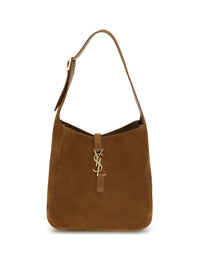Le 5 A 7 suede Shoulder Bag