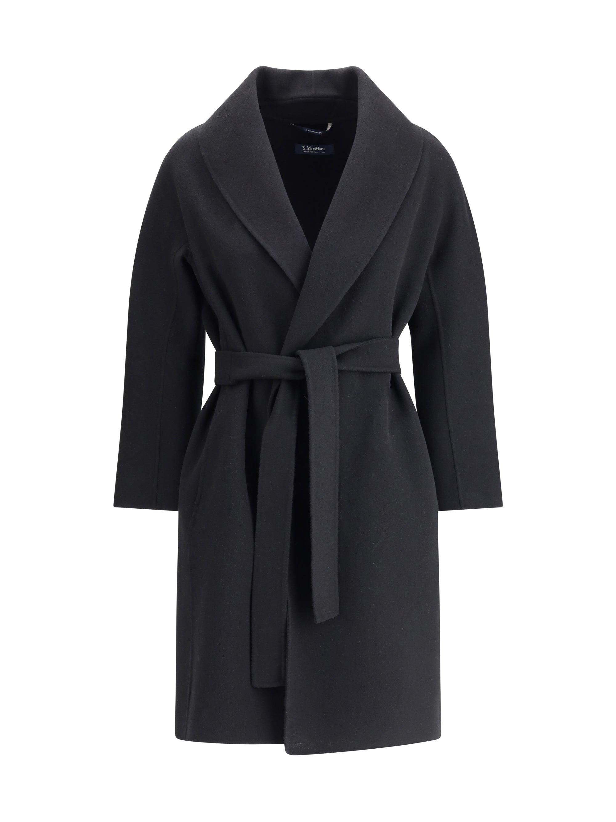 MaxMara チェスターコート 黒 Made in Italy Max Mara/マックスマーラ｜コート