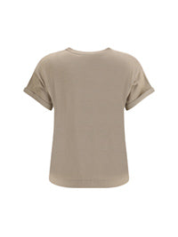 カシミア グリッター Tシャツ