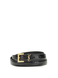 正規店買付【サンローラン】カッサンドル レザー ベルト 楽天市場】サンローラン SAINT LAURENT YSLカサンドラロゴ