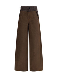 Nylon and Denim Jeans