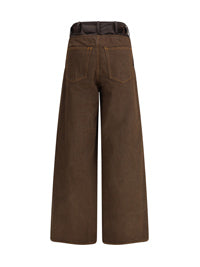 Nylon and Denim Jeans