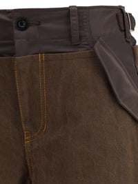 Nylon and Denim Jeans
