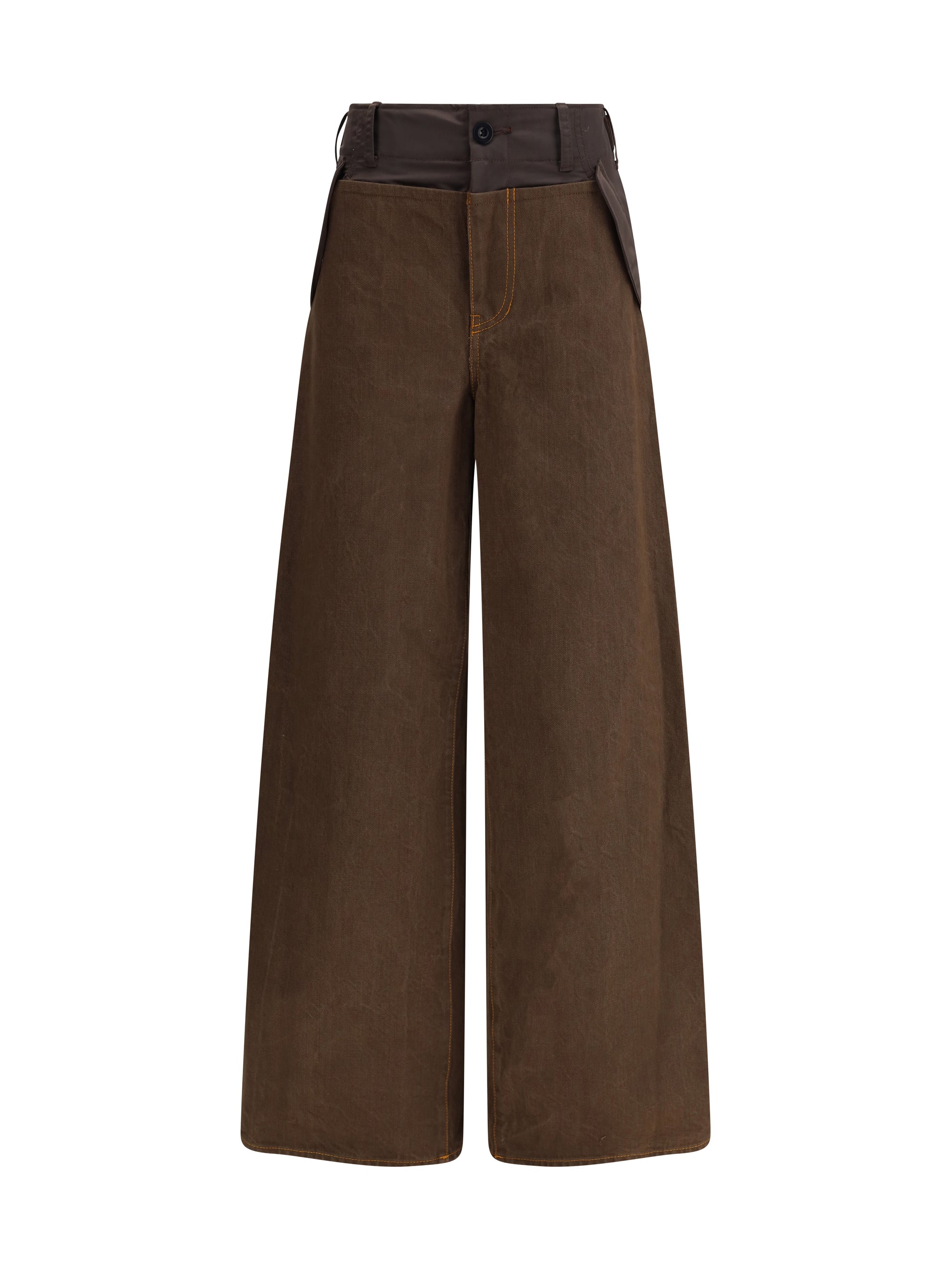 Nylon and Denim Jeans
