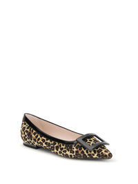 Gommettine Leopard Ballet Flats