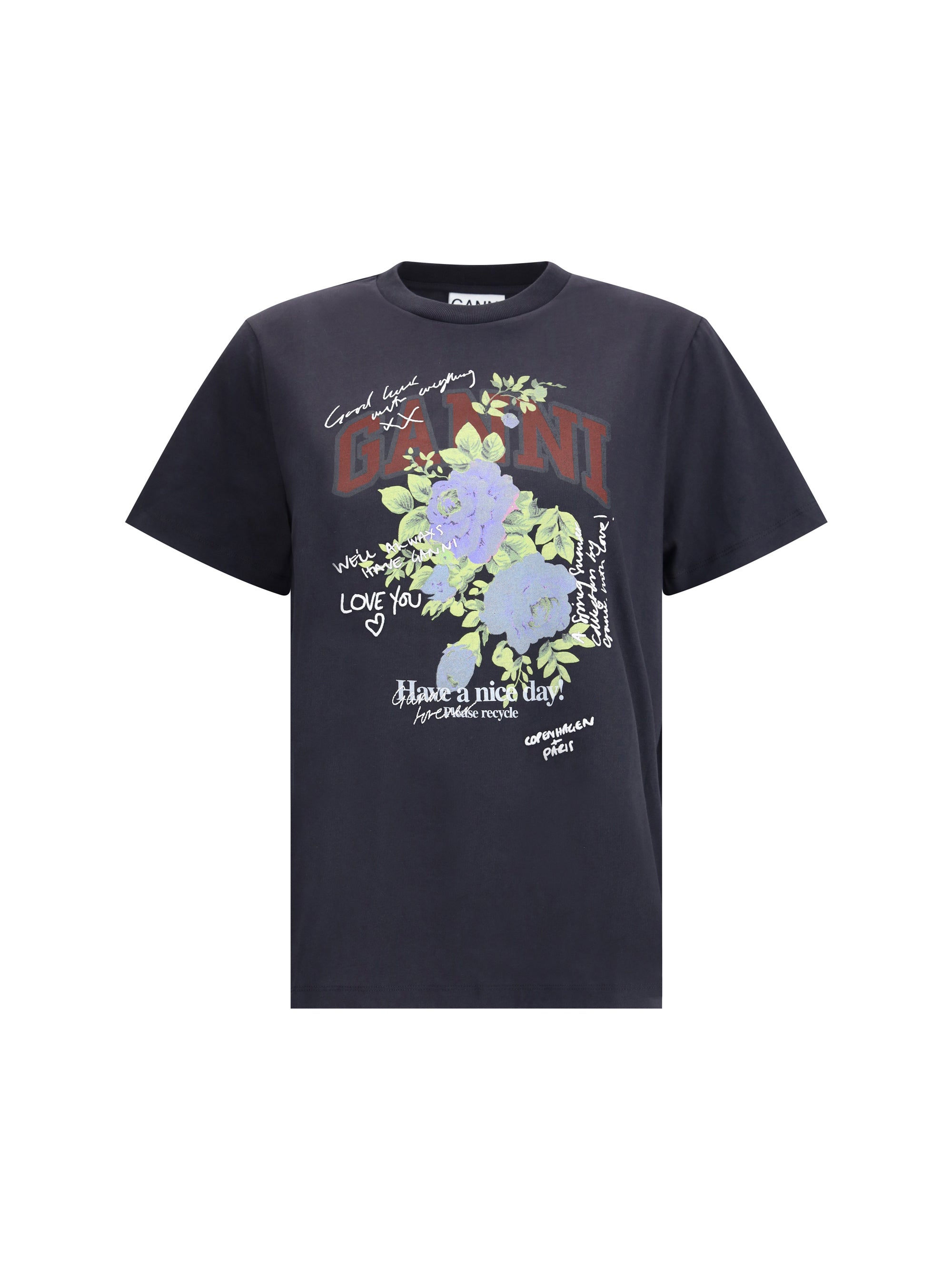 ローズ Tシャツ