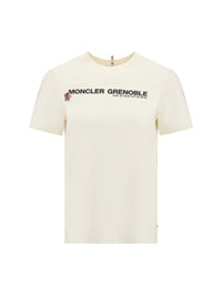 コントラスティング ロゴ Tシャツ