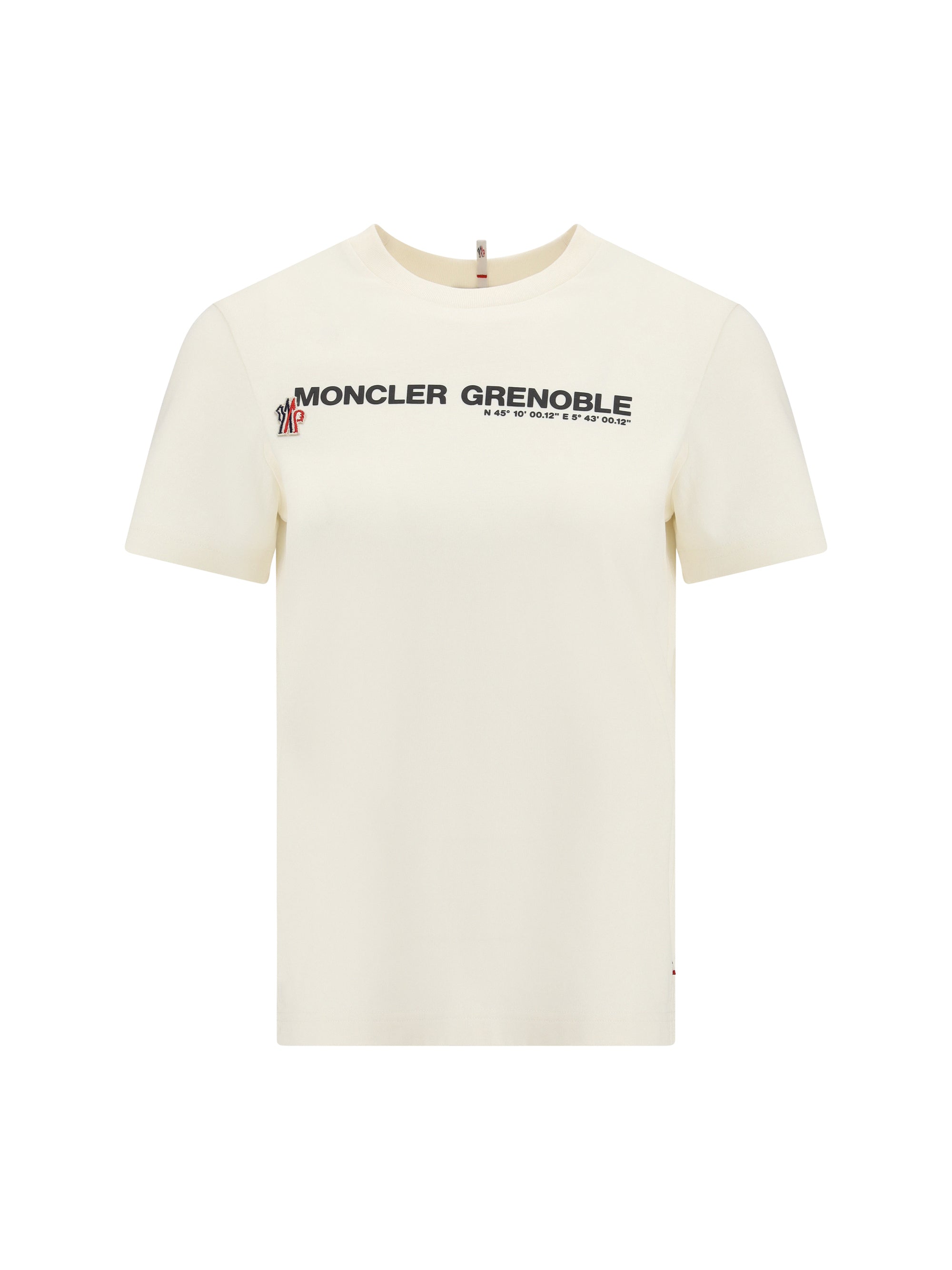 コントラスティング ロゴ Tシャツ