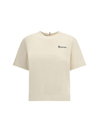 コットン Tシャツ ウィズ エンボス加工 ロゴ