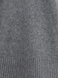 V-Neck Jumper in Wool and Cashmere