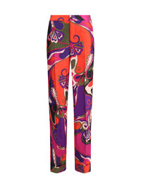 Mid-Rise Straight Pants