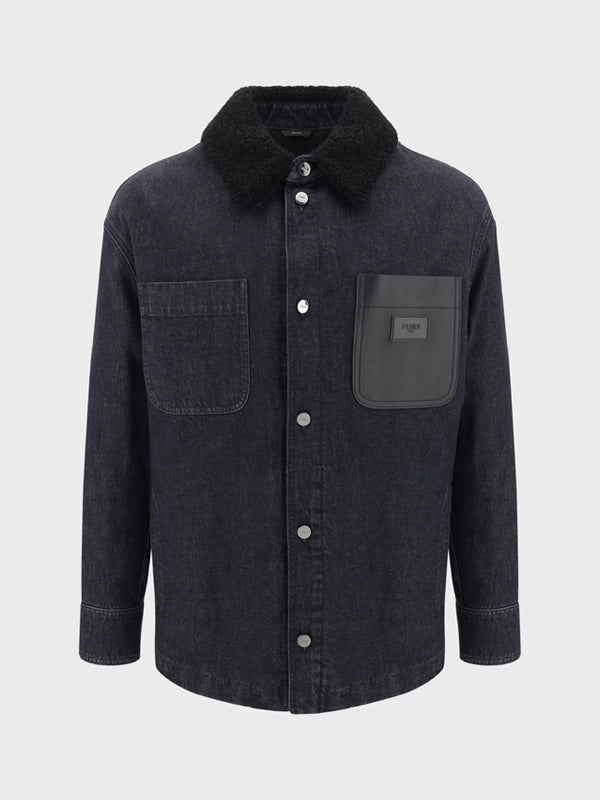 デニムジャケット FENDI FW24 Denim jacket (FW1363ATK7 F0QA1) FENDI デニムジャケット | ブルー | FARFETCH JP