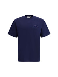 Tシャツ・カットソー DAILY PAPER Men T-shirt Blue 2512027 MARTIMEBLU Daily Paper/デイリーペーパー｜ロゴ Tシャツ
