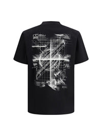Tシャツ マキシ プリント
