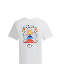 ウェイ マウンテン プリント Tシャツ