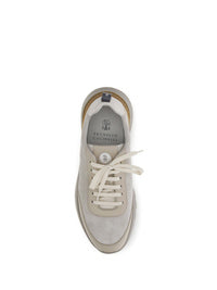 BRUNELLO CUCINELLI★レザースニーカー 中古・古着通販】BRUNELLO CUCINELLI (ブルネロクチネリ) レザー