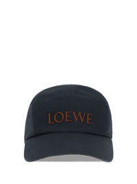 【LOEWE】ロゴ刺繍 ベースボールキャップ【関税送料込】 LOEWE ロゴ刺繍入りベースボールキャップ 関税送料込
