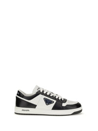スニーカー PRADA SNEAKER (2EE364FD0033LKG F0T8F) PRADA DOWNTOWN SNEAKERS SHOES 2EE364 WHITE/GREEN LEATHER NEW
