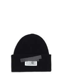 送関込☆MM6 ナンバーズ モチーフ リブニット ビーニー MM6 Maison Margiela(エムエムシックス) ニットキャップ