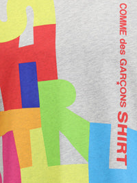 マルチカラー プリント Tシャツ
