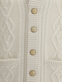 Cable-Knit Cashmere Cardigan