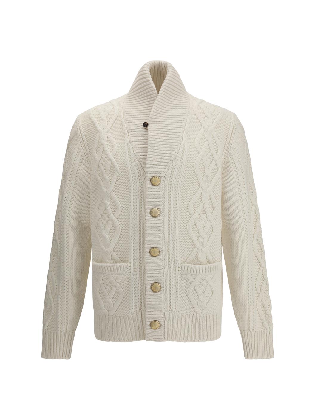 Cable-Knit Cashmere Cardigan