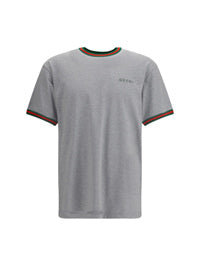 コットン Tシャツ ウィズ エンブロイダード ロゴ