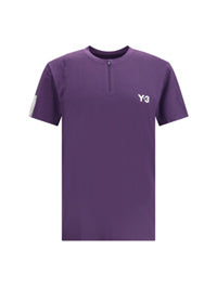 テニス プロ ジップ Tシャツ