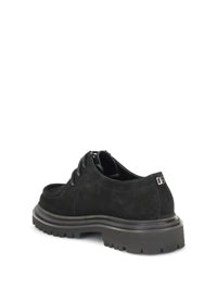 Split-calf Lace-ups