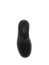 Split-calf Lace-ups