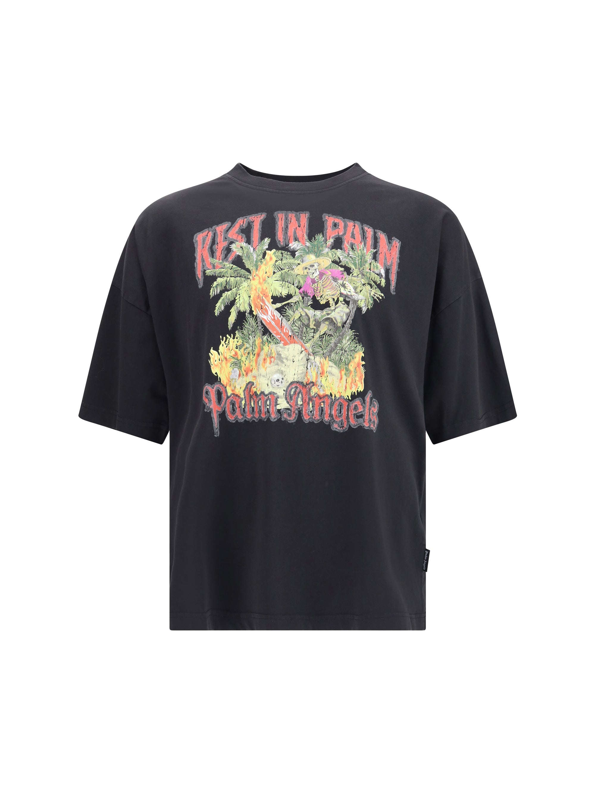 レスト イン パーム コットン Tシャツ