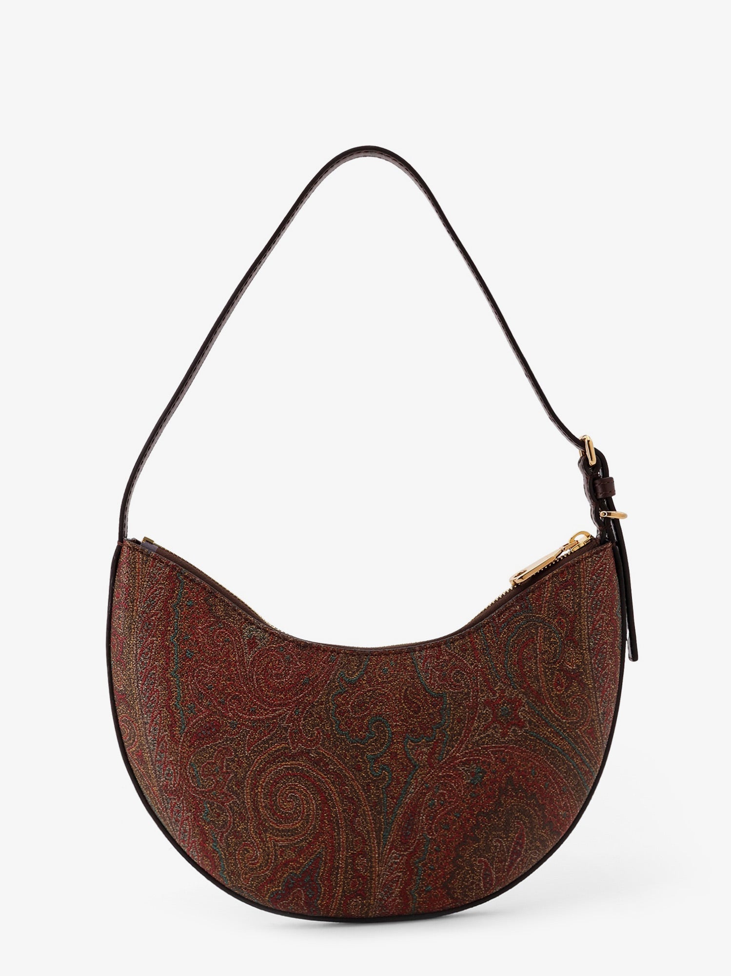 エトロ エッセンシャル HOBO ペイズリー ジャカード ファブリック ショルダー バッグ