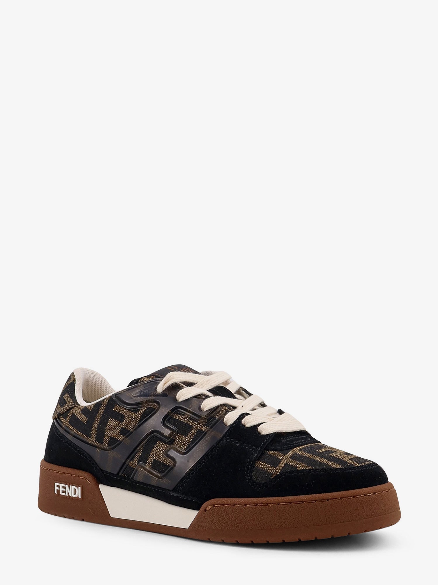 FENDI フェンディ ファブリックスエードスニーカー FFジャカード Fendi/フェンディ|フェンディ スエード スニーカー ウィズ ジャ