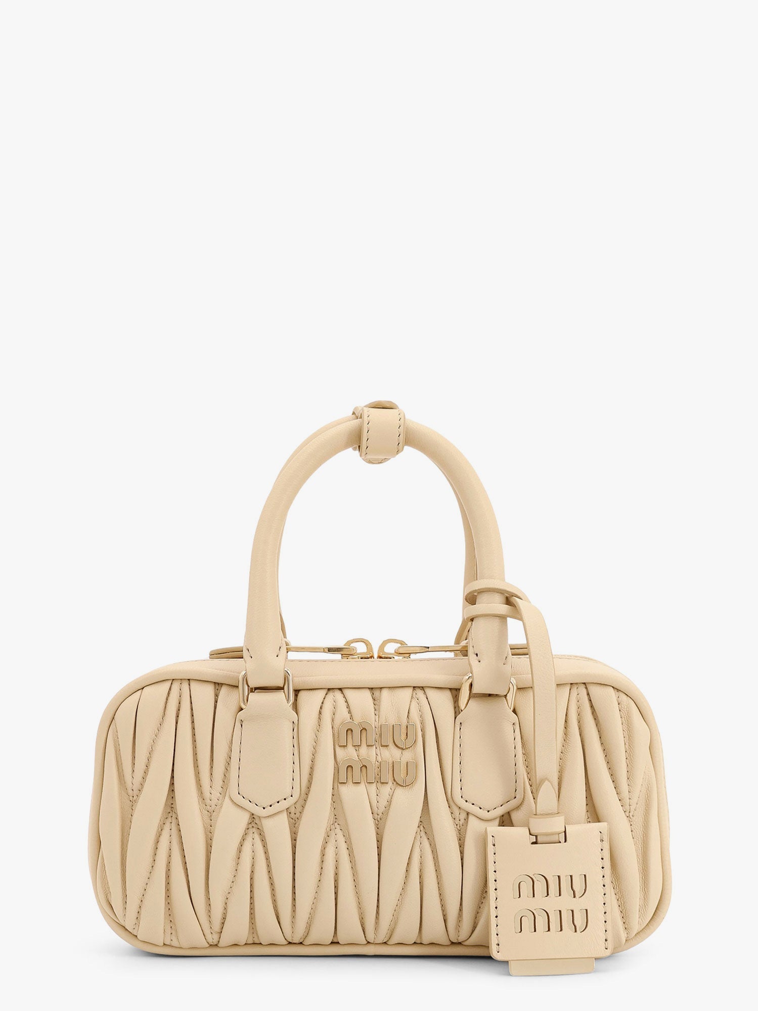 Miu Miu/ミュウミュウ｜ミニ レザー ハンドバッグ