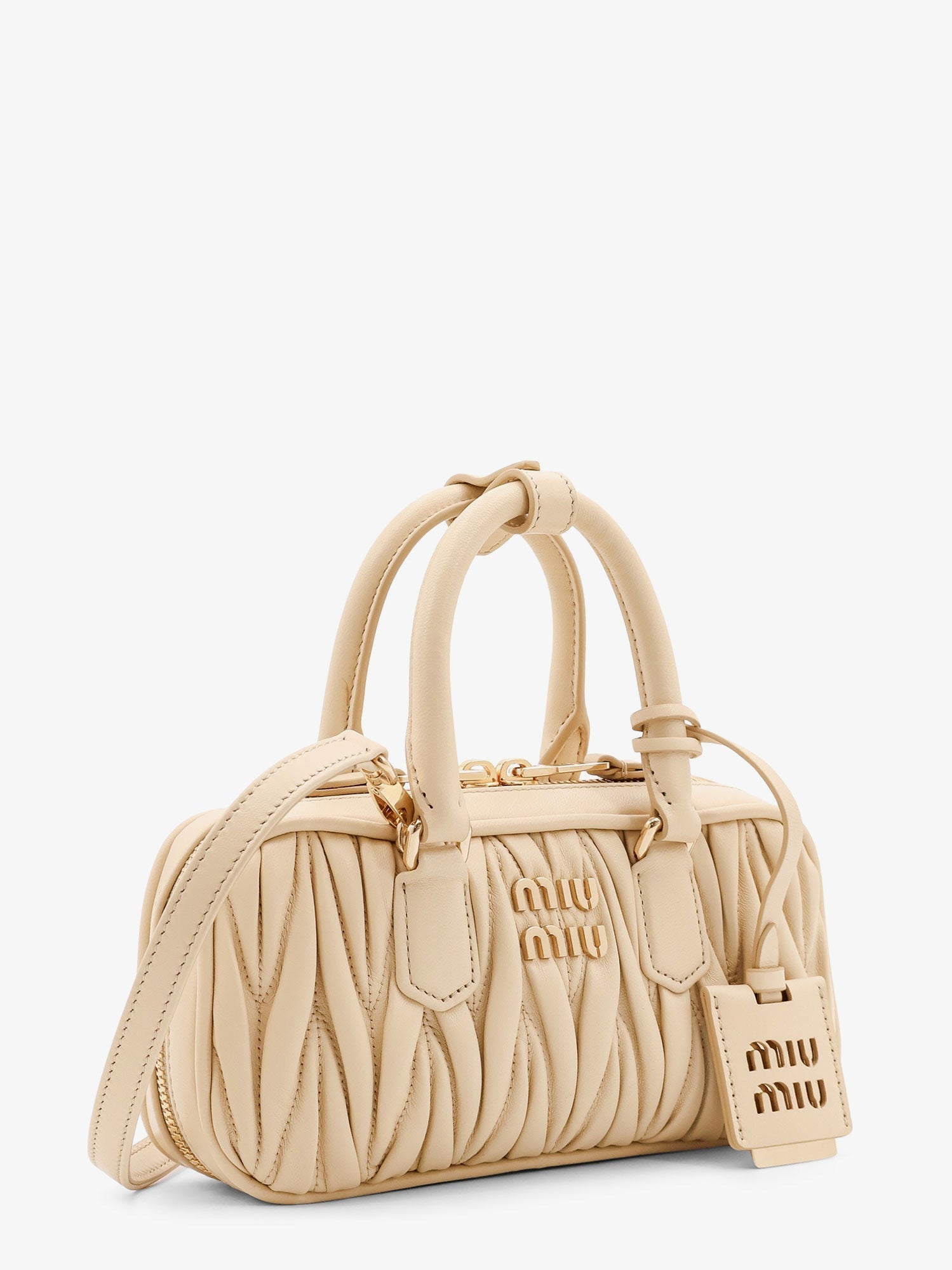 Miu Miu/ミュウミュウ｜ミニ レザー ハンドバッグ