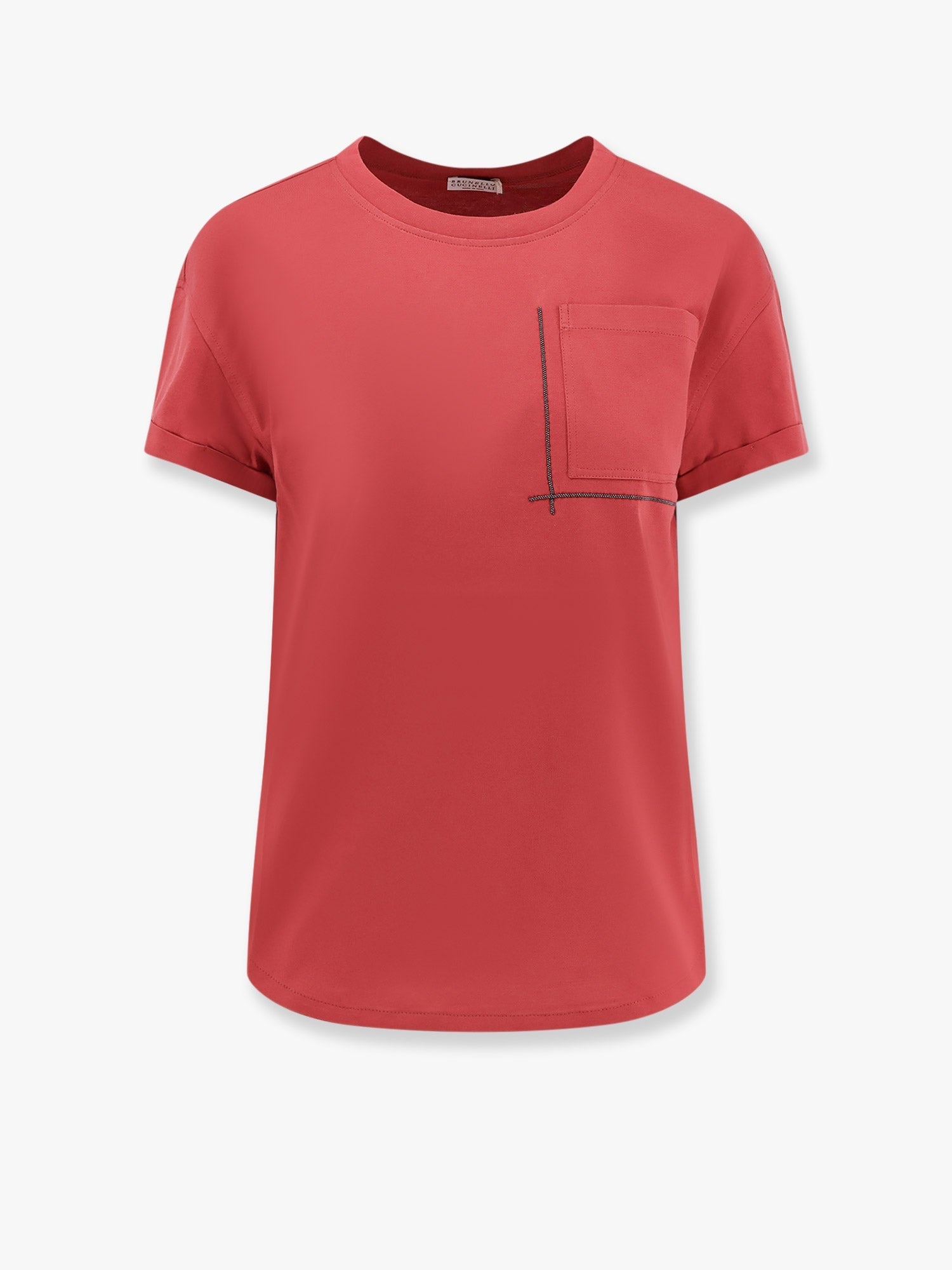 コットン Tシャツ ウィズ ディテール